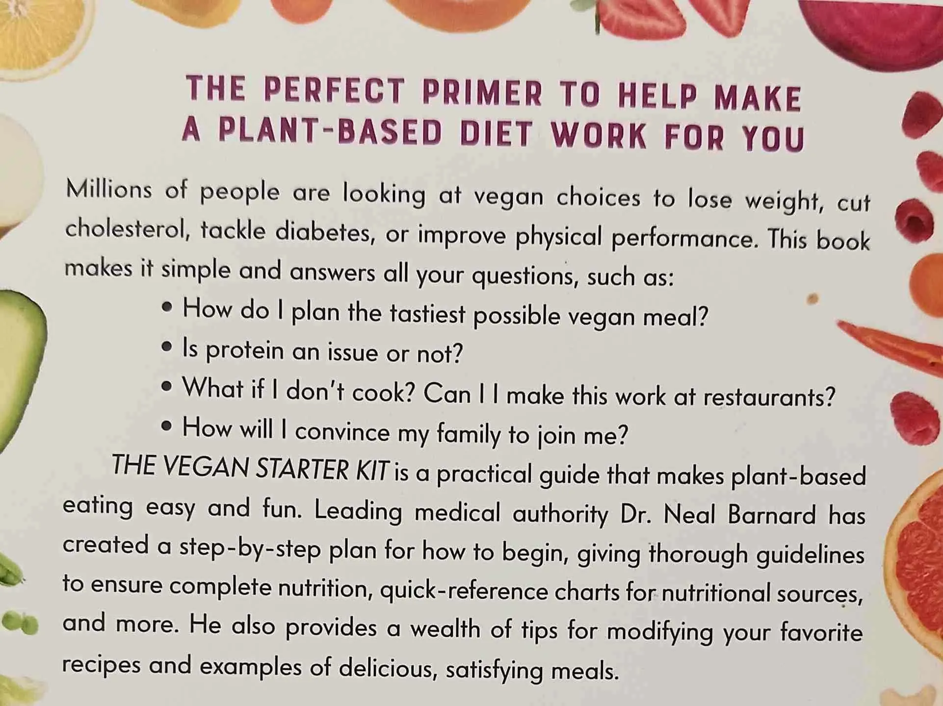 THE VEGAN STARTER KIT - Neal D. Barnard