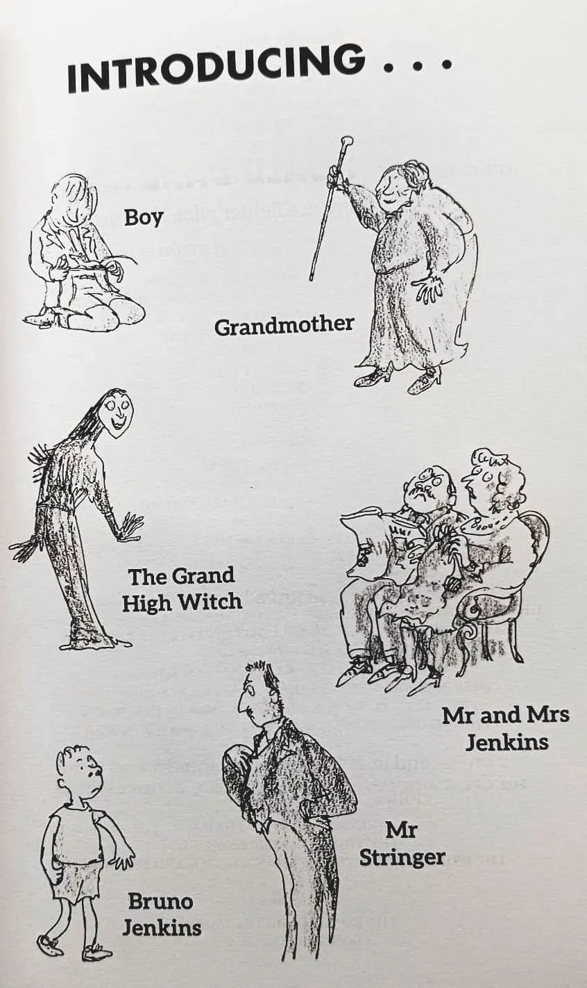 THE WITCHES - Roald Dahl