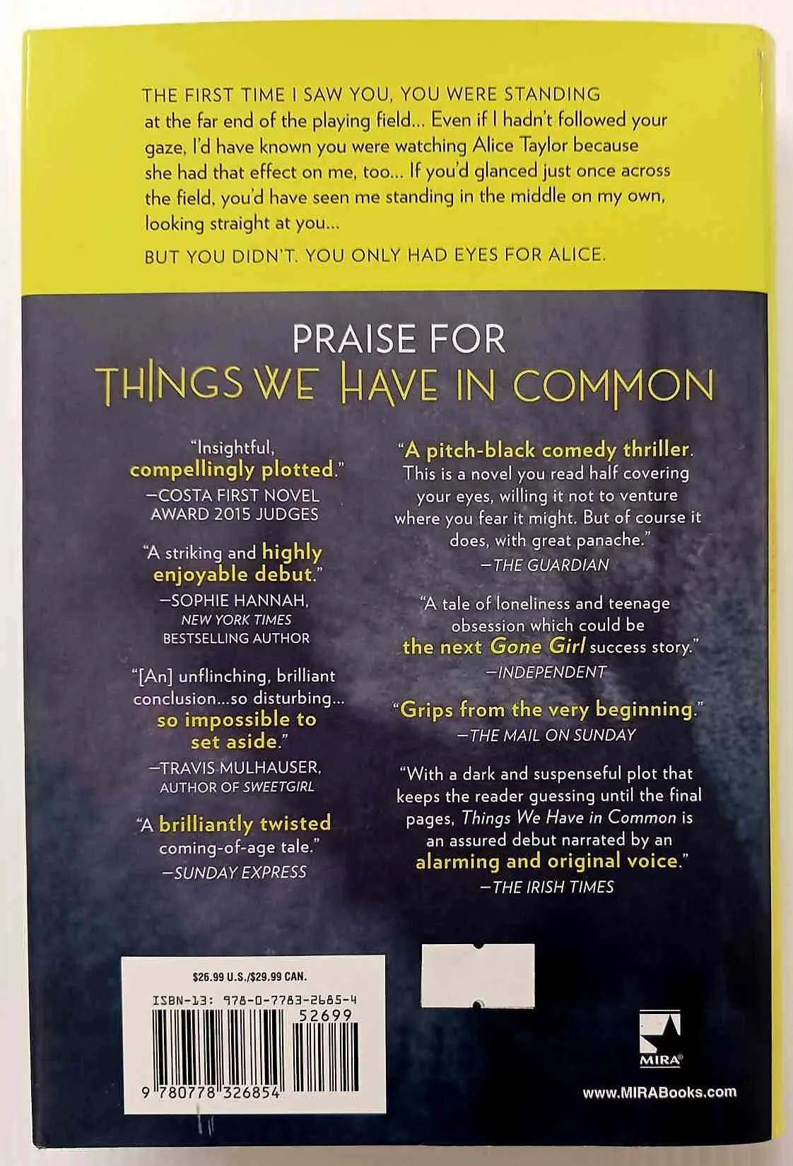 THINGS WE HAVE IN COMMON - Tasha Kavanagh