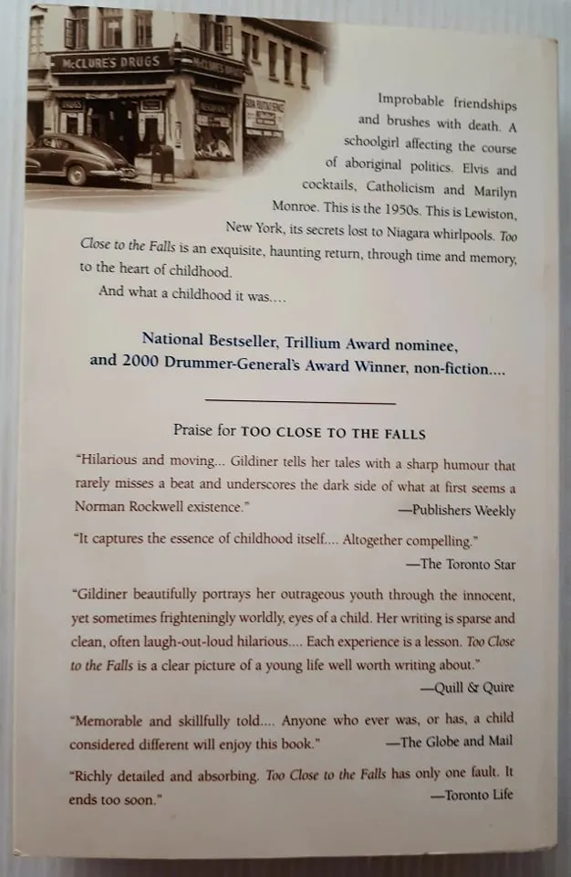 TOO CLOSE TO THE FALLS - Catherine Gildiner