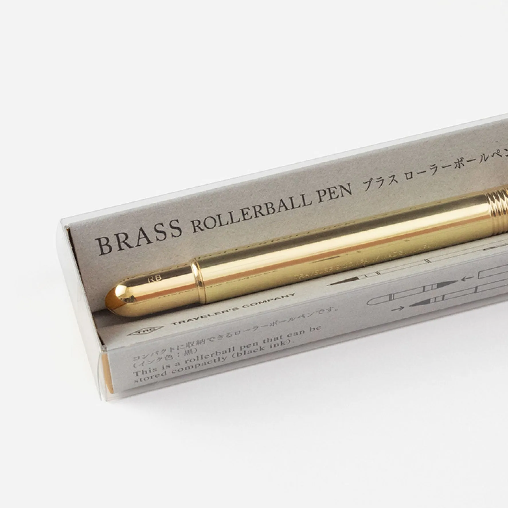 Traveler's Company - Rollerball Pen - Brass