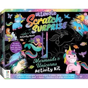 Ultimate Scratch Surprise: Mermaids & Unicorns Activity Kit