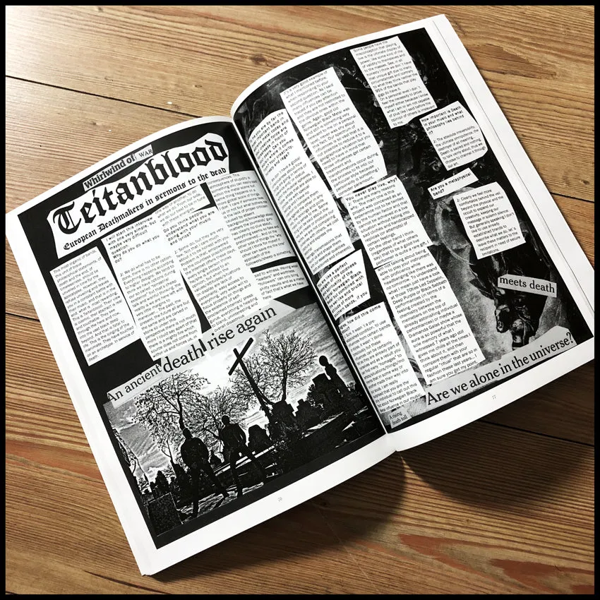 ULTRA DAMAGED: DAMAGE INC. ZINE ANTHOLOGY book (Underground Archives 1) [by Maniac, ex-MAYHEM]