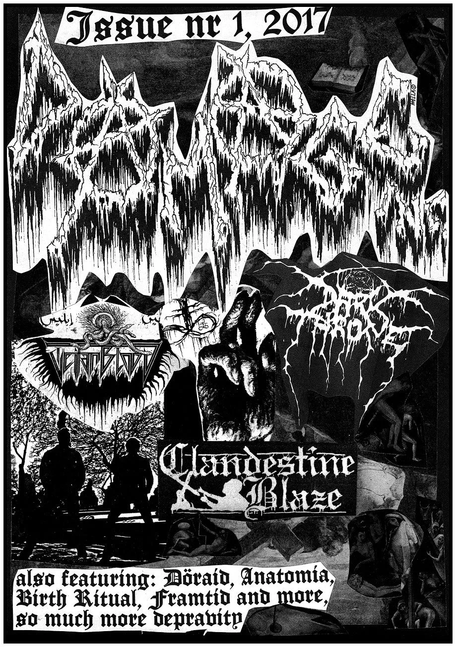 ULTRA DAMAGED: DAMAGE INC. ZINE ANTHOLOGY book (Underground Archives 1) [by Maniac, ex-MAYHEM]
