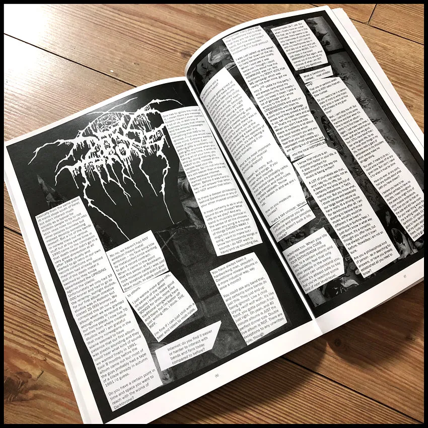 ULTRA DAMAGED: DAMAGE INC. ZINE ANTHOLOGY book (Underground Archives 1) [by Maniac, ex-MAYHEM]