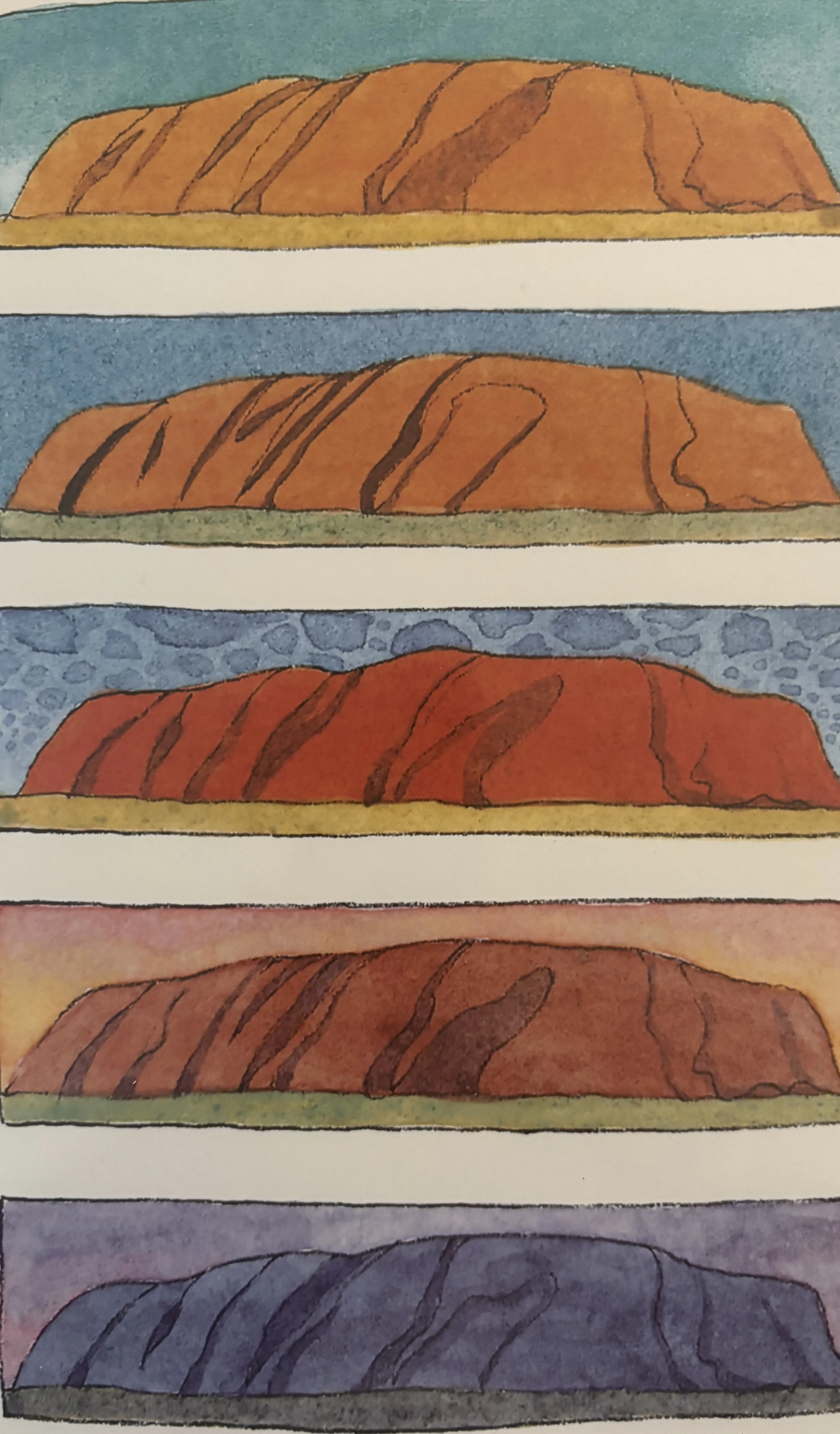 Uluru PRINT Alison Lester