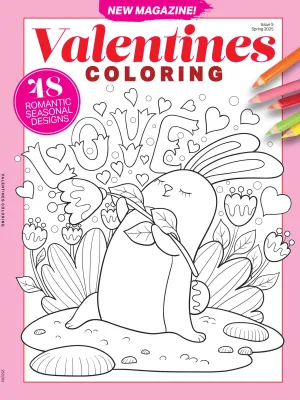 Valentines Coloring - 48 Romantic Designs: Unleash Your Artistic Side & Celebrate Love, Discover The Joy Of Creativity, Coloring For All, Loved Themed Illustrations, Make Beautiful Memories & More!