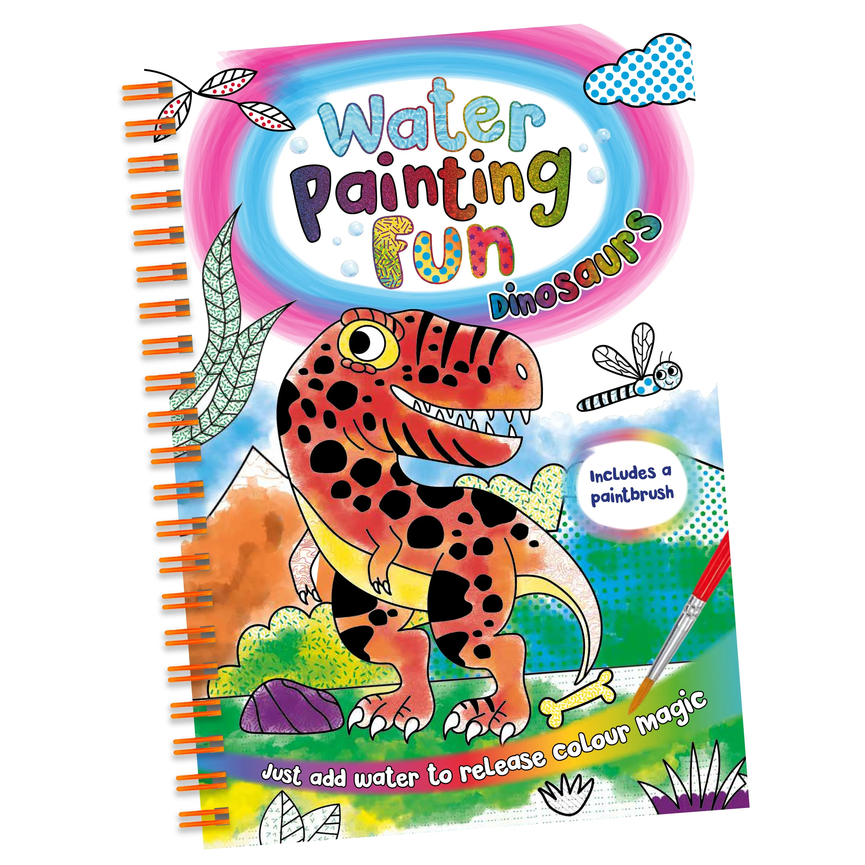 Water Painting Fun: Dinosaurs