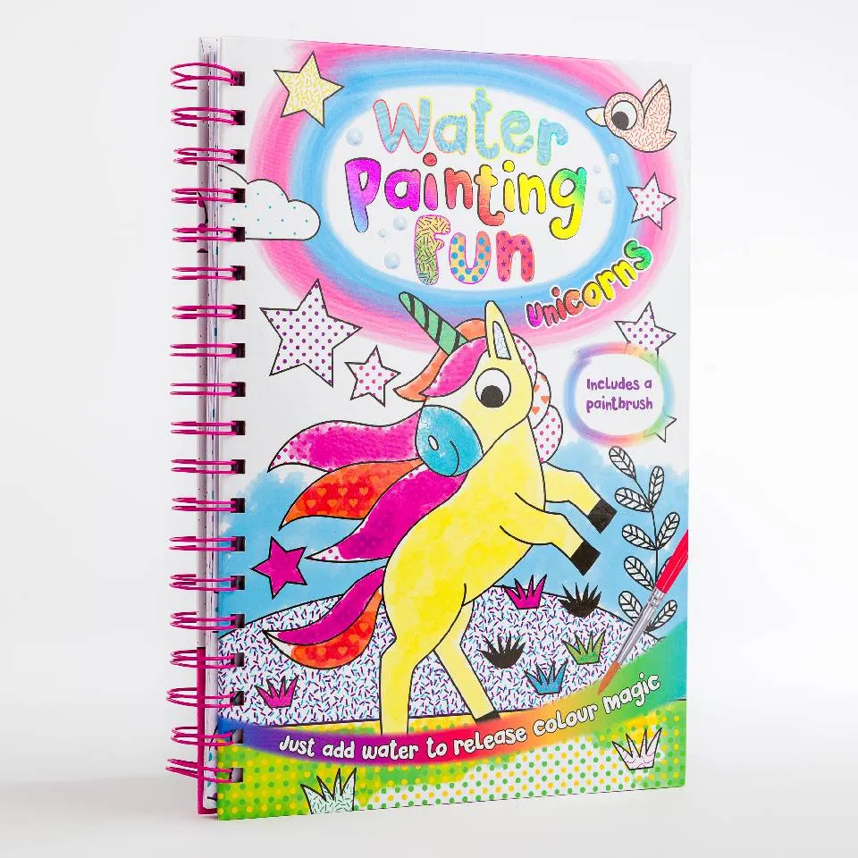 Water Painting Fun: Unicorns