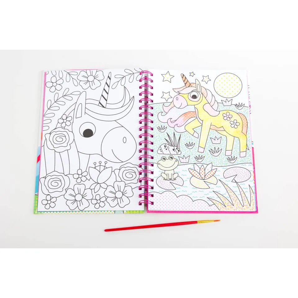 Water Painting Fun: Unicorns