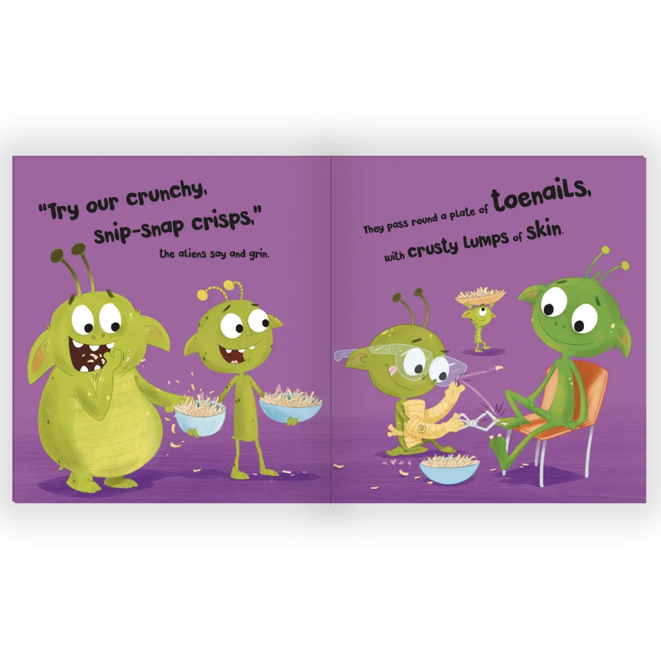 When An Alien Comes to Play: Padded Picture Book