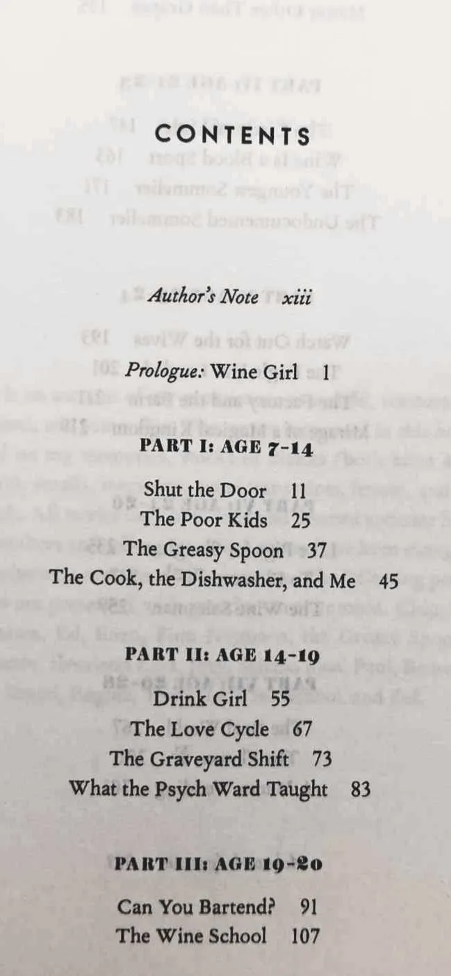 WINE GIRL - Victoria James