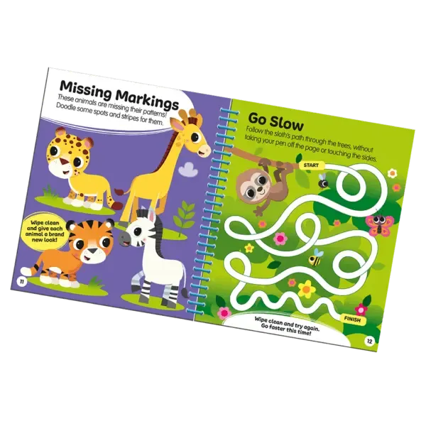 Wipe-Clean Animal Activities