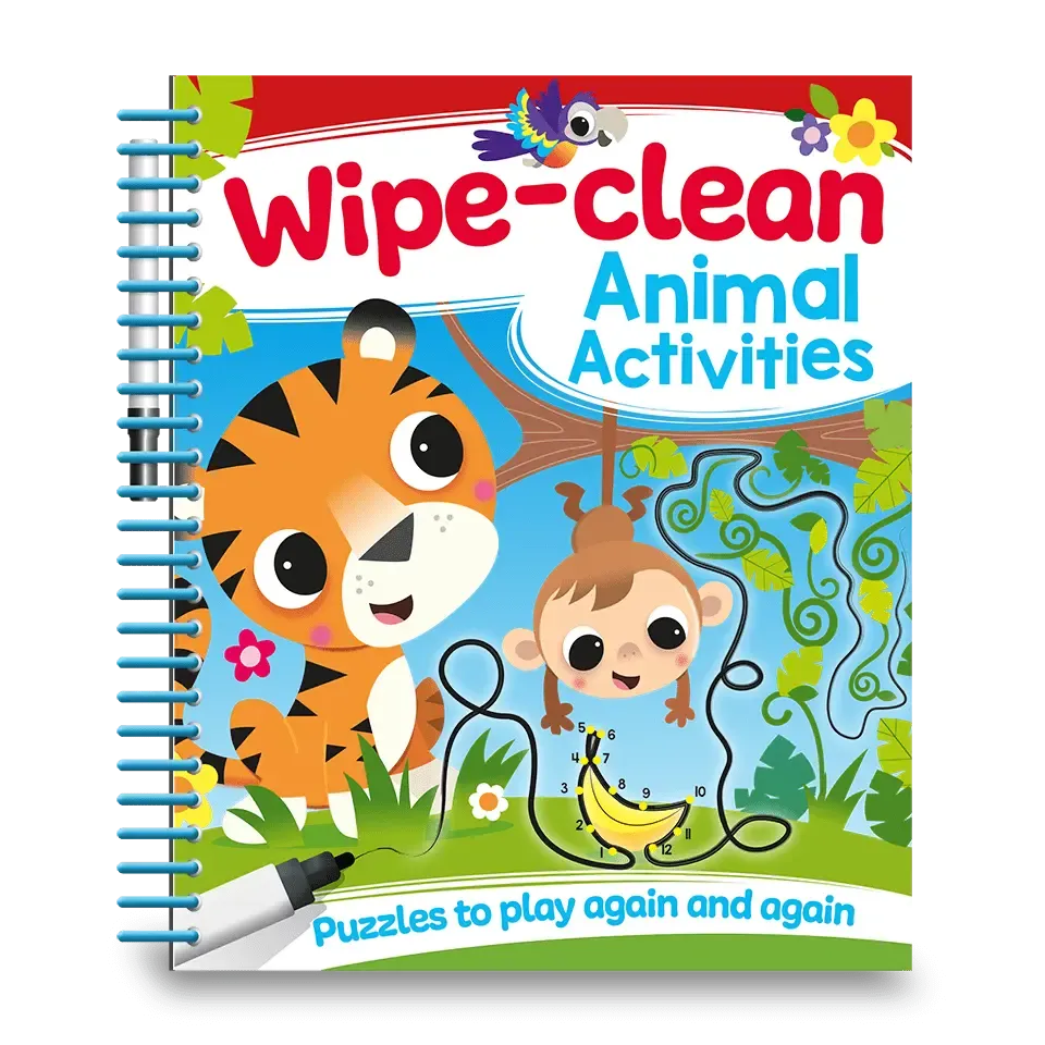 Wipe-Clean Animal Activities