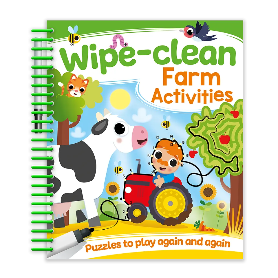 Wipe-Clean Farm Activities