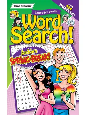 World's Best Puzzle - Word Search 25.03.14: Archie's Spring Break Edition!  Over 144 Puzzles, Easy To Read, Unwind, Relax, Sharpen Your Brain & More!