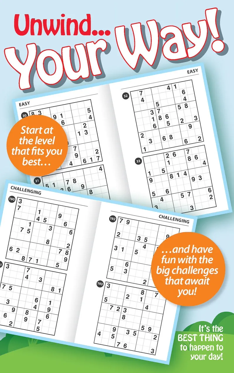 World's Best Sudoku - Vol. 5 Issue 10: 293 Puzzles, 5 Levels Of Difficulty, Spring-Themed Fun, Helpful Hints, Brain Challenges, All Ages, Unwind, De-Stress, Relax, Unplug, Self-Care, Calming & Solve!