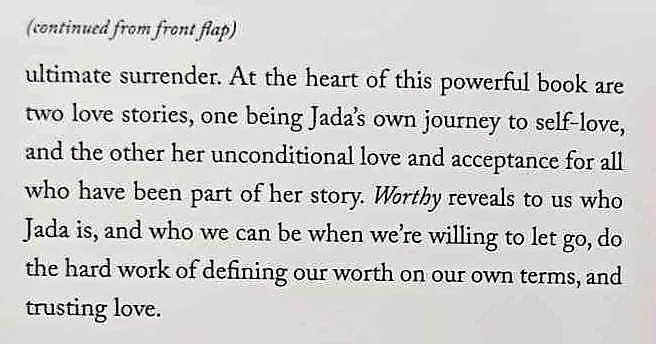 WORTHY - Jada Pinkett Smith