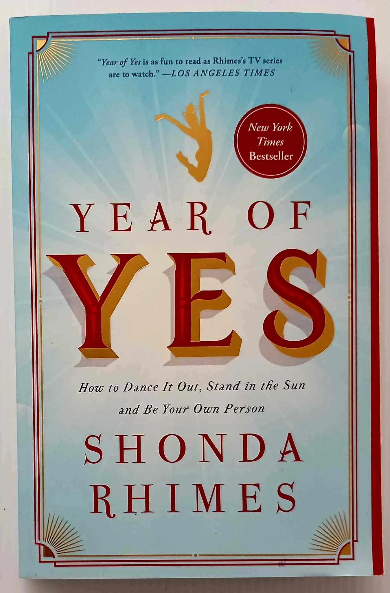 YEAR OF YES - Shonda Rhimes