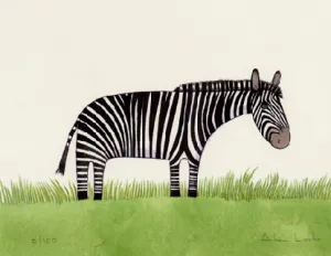 Zebra PRINT Alison Lester